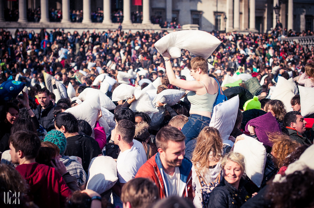 Pillow Fight Day 2013 London 05