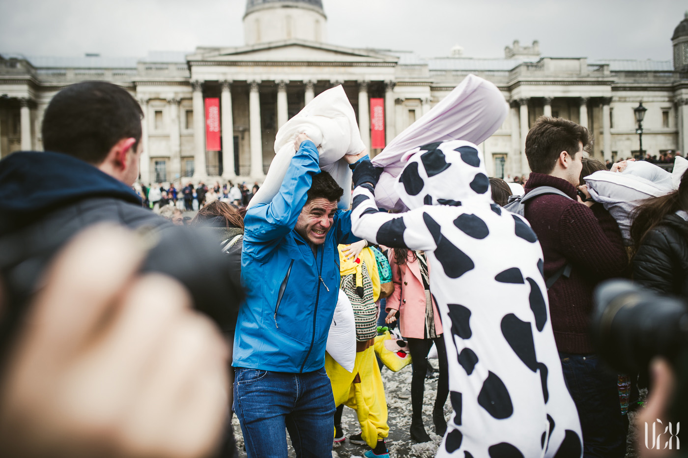 International Pillow Fight Day In London 2015 Street Photography Pagalviu Musis 28