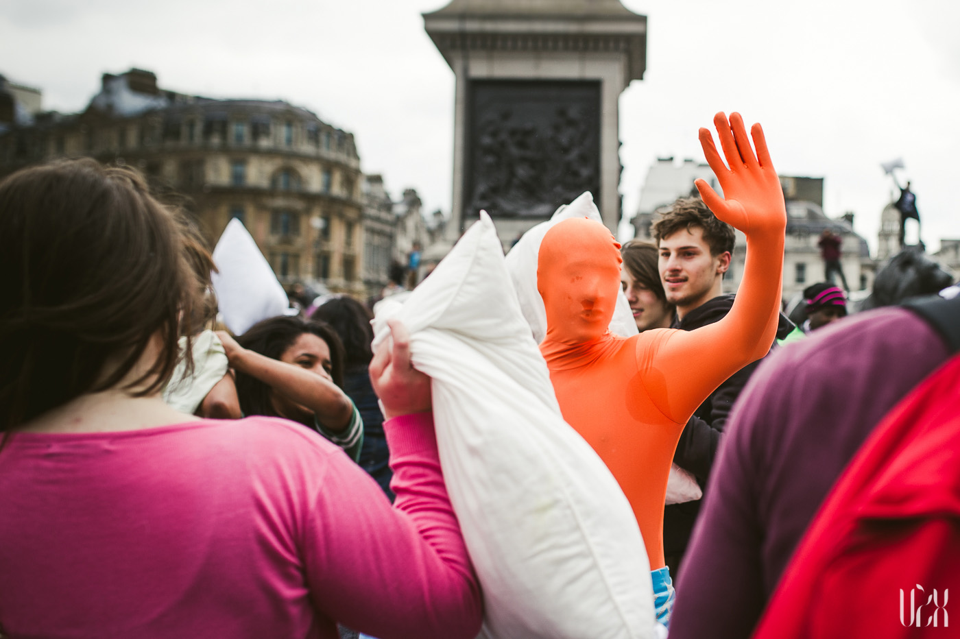 International Pillow Fight Day In London 2015 Street Photography Pagalviu Musis 31